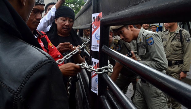 Pukul Polisi, Ketua DPC Hanura Depok Ditahan