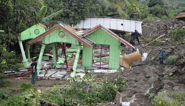 Tanah Bergerak, Puluhan Warga Tasikmalaya Mengungsi