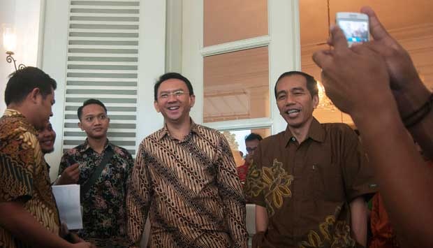 Kangen, Ahok dan Kepala SKPD Ramai-ramai Foto Bareng Jokowi