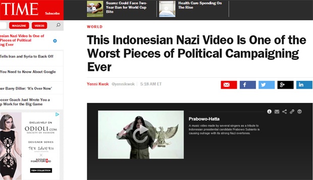 Jurnalis TIME Banjir Dukungan di Media Sosial