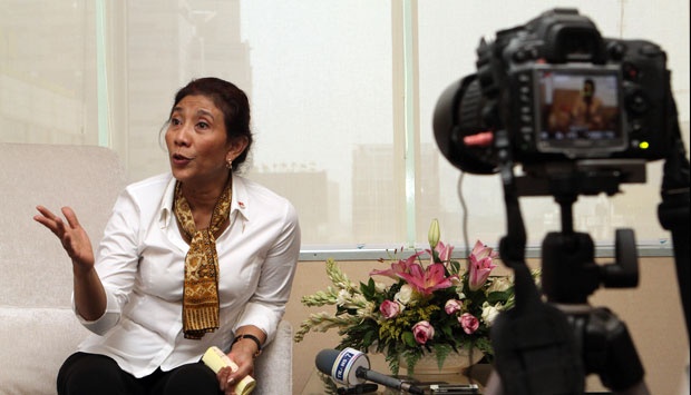 Kata Jokowi Soal Menteri Susi yang Nyentrik