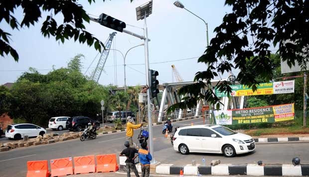4.500 Lampu Jalan Kota Bekasi Rusak