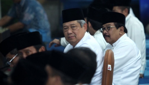 Soekarwo Imbau Caleg Partai Demokrat Tak Memasang Gambar Capres