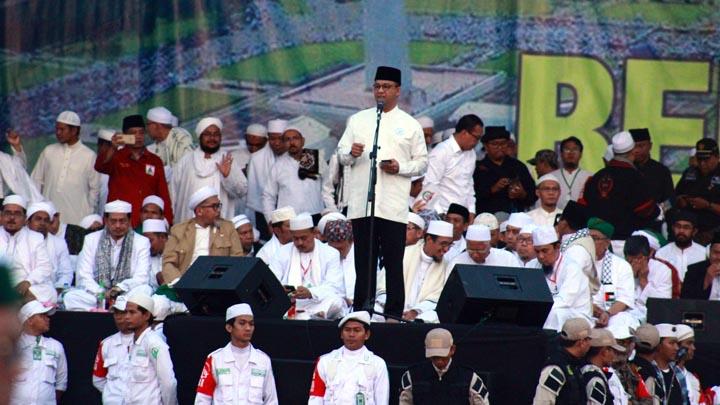 Anies Baswedan: Saya Bukan Alumni, Tapi Saya Datang ke Reuni 212