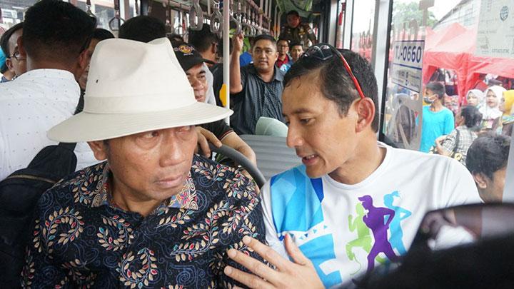 Sandiaga Uno Sebut Lahan Lulung di Tanah Abang Pakai Sistem Sewa