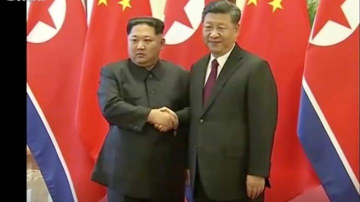 Kim Jong Un Sambut Hangat Delegasi Cina ke Korea Utara