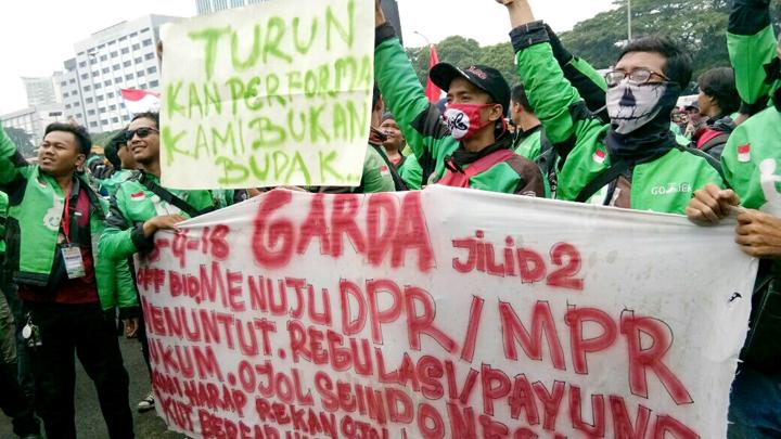 Gojek Serahkan Soal Tarif Ojek Online ke Pemerintah