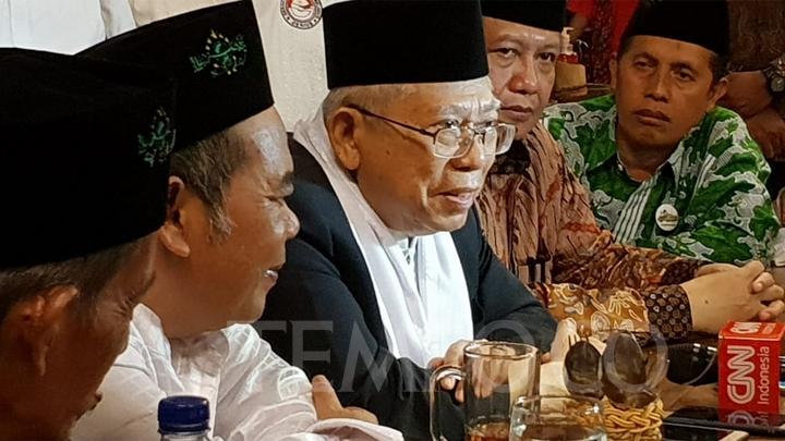 Ma'ruf Amin: Ahoker Sadar Lebih Baik dengan Saya