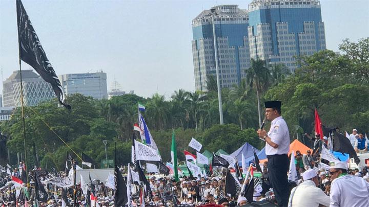 Panitia: Jumlah Massa Reuni 212 Mencapai 8 Juta Orang