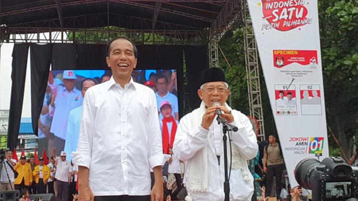 Survei Panel SMRC: Elektabilitas Jokowi - Ma'ruf Raih 57,3 Persen