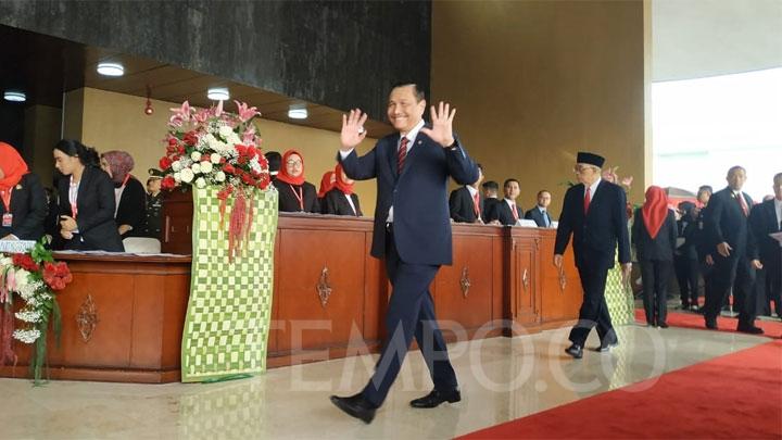 Luhut Menyebut Presiden Jokowi Tak Bisa Terbitkan Perpu KPK