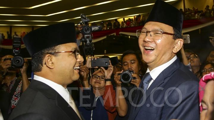 Seloroh Ahok Soal Anies Baswedan dan Jadi Calon Presiden 2024