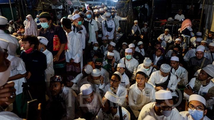 Maulid Nabi di Markas FPI, Megawati dan Jokowi Didoakan Umurnya Pendek