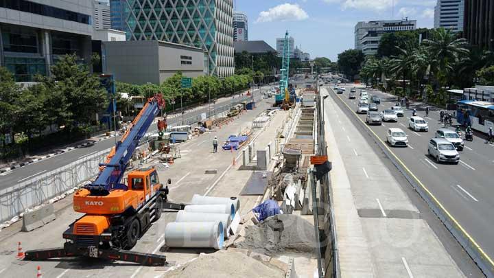 Perkembangan MRT Jakarta Fase 2A: Pemasangan Panel hingga Pengecoran Lantai