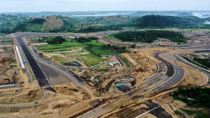 MotoGP di Indonesia : Pembangunan Sirkuit Mandalika Sudah 80 Persen