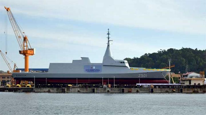 Naval Group Meluncurkan Kapal Corvette Pertama Pesanan UAE