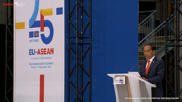 Jokowi ke Pemimpin Eropa: Jangan Dikte ASEAN, Menganggap Standar Anda Lebih Baik