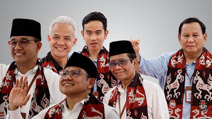 Prabowo, Ganjar Bahkan Anies Saling Klaim Bisa Menang Satu Putaran Pilpres 2024