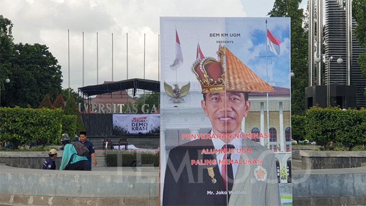 BEM UGM Akui Dapat Intimidasi Setelah Aksi Alumnus UGM Paling Memalukan untuk Jokowi