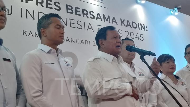 Ancaman Prabowo ke Koruptor dan Antek-Antek Asing