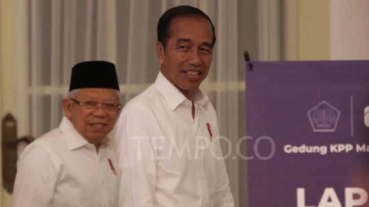 Jokowi dan Ma'ruf Amin Dapat THR, Berapa Nilainya?