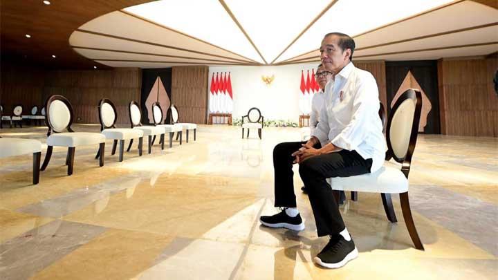 Jokowi Tunggu AC hingga Furnitur Komplit untuk Sidang Kabinet di IKN