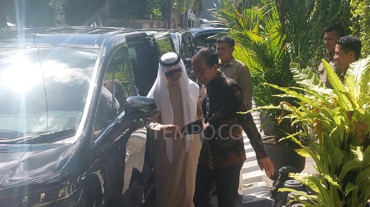 Jokowi Terima Kunjungan Menteri UEA di Solo Tiga Hari Setelah Lengser