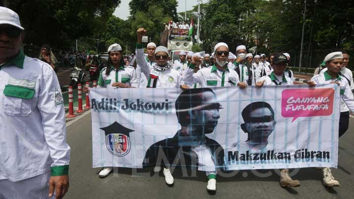 Tiga Tuntutan FPI dalam Reuni Aksi 411, Desak Prabowo Adili Jokowi dan Tangkap Fufufa