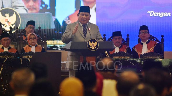 Prabowo Undang Hakim MA ke Istana, Menteri Hukum Bantah sebagai Intervensi