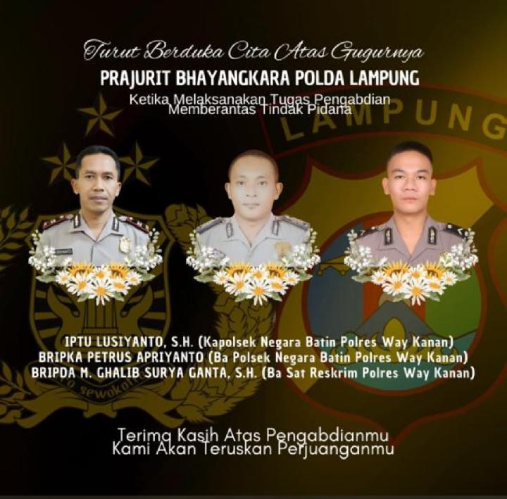 Mabes Polri Berduka, 3 Polisi Meninggal Saat Gerebek Sabung Ayam Milik Tentara