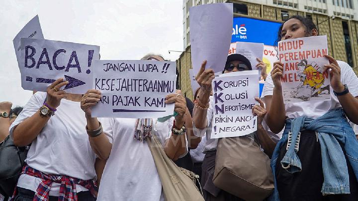 Demo Mahasiswa Tolak UU TNI, Warnai Arus Mudik Lebaran di Pantura Brebes