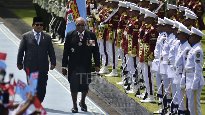 Prabowo Bertemu PM Fiji, Tokoh yang Sempat Dukung Papua Merdeka