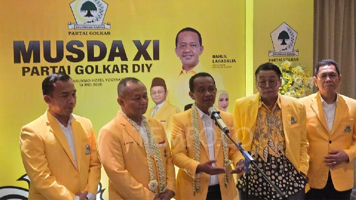 Jokowi Masuk Bursa Calon Ketua Umum PSI, Bahlil: Golkar Tidak Ada Bosnya