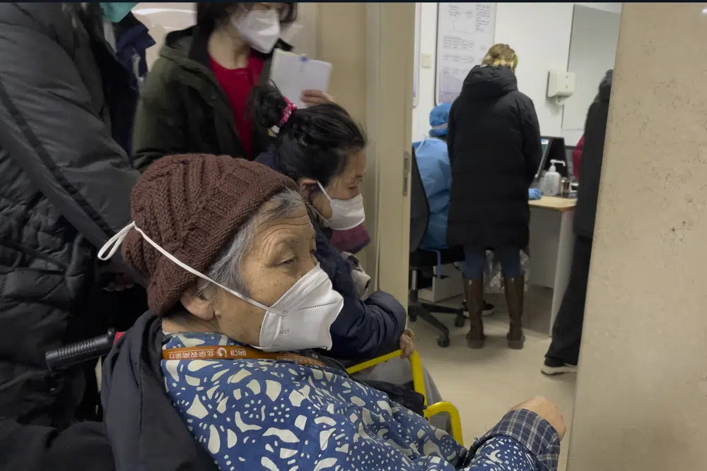 Beds run out at Beijing hospital as COVID-19 spreads