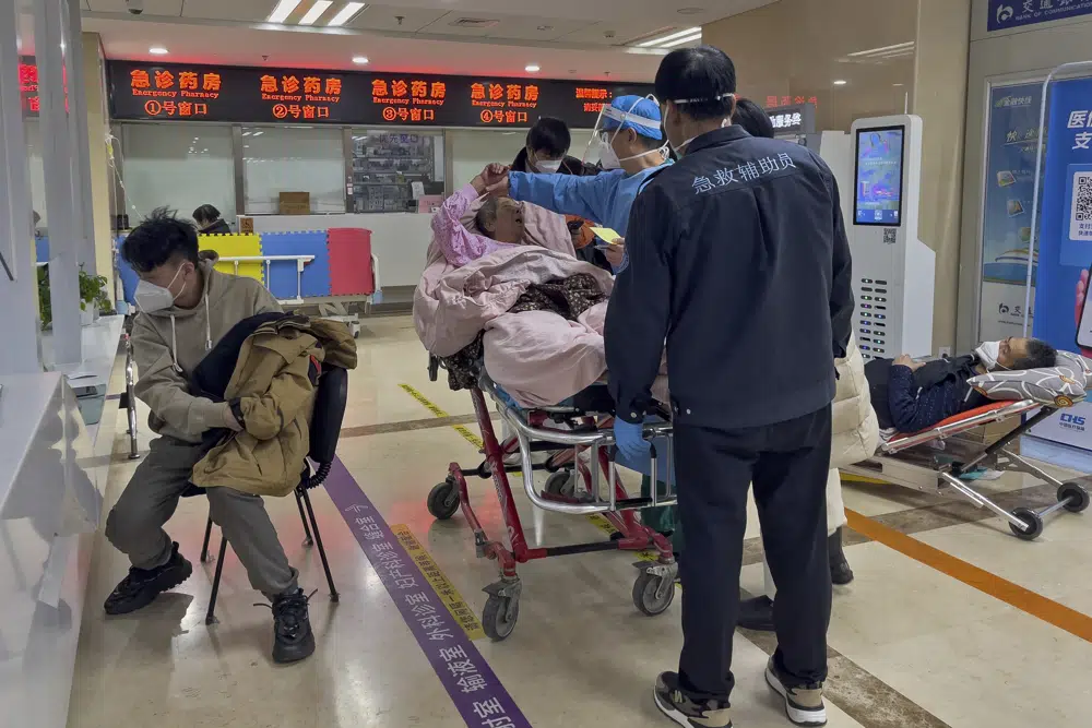 Beds run out at Beijing hospital as COVID-19 spreads