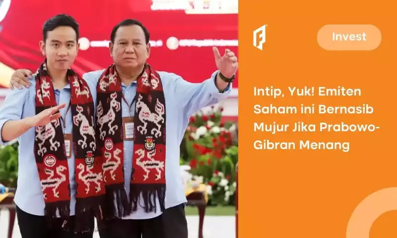 Jika Prabowo Gibran Menang, Apa Emiten Saham yang Bakal Untung?