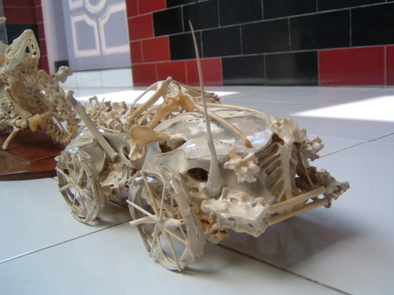 Kerajinan Tangan dari Tulang Ayam (Dalam Negeri nih)