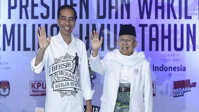 Israel Nyatakan Dukungan ke Jokowi - KH Ma’ruf Amin