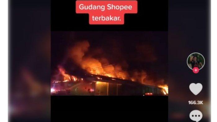 Gudang Shopee Kebakaran Hanguskan Ribuan Barang Kaskus