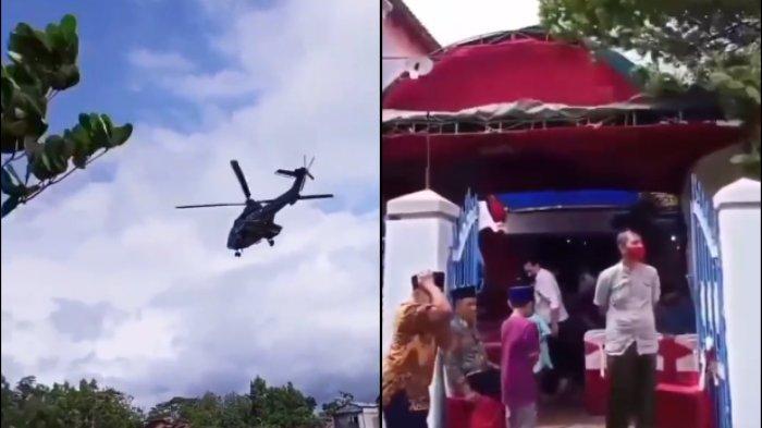 Fakta di Balik Video Viral Mantan Datang ke Kondangan Bawa Helikopter