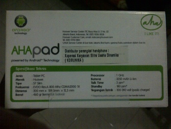 Huawei Ideos Slim featuring BB style 9670.. MAMPIR GAN!!