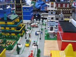 Beberapa Miniatur Desain Kota &amp; Mall Karya Seni Lego Yang Menarik