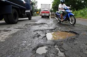 WAJAHKU DAN JALAN BERLUBANG SAMA