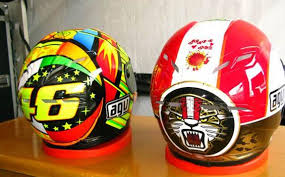 Koleksi Helm Rossi Gan Ga Cuma Aman Tapi Juga Mantap Motifnya