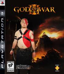 Wajah god of war sesunggunya... Sangar beud gan!!