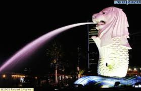 patung merlion,patung ciri khas singapore(+++pic)