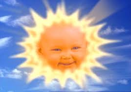 Ini dia gan bayi pemeran matahari di Teletubbies