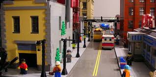Beberapa Miniatur Desain Kota &amp; Mall Karya Seni Lego Yang Menarik