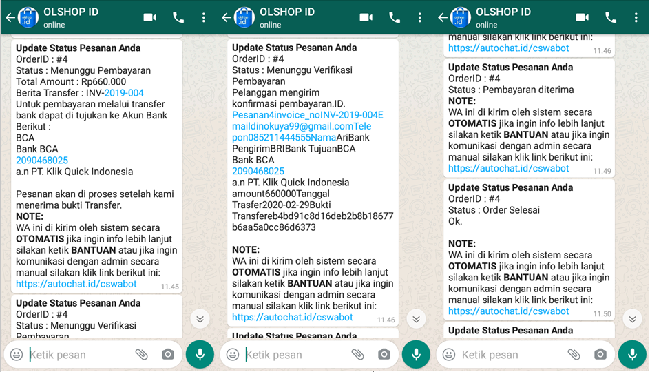 Contoh Broadcast Whatsapp Menarik Adalah - IMAGESEE