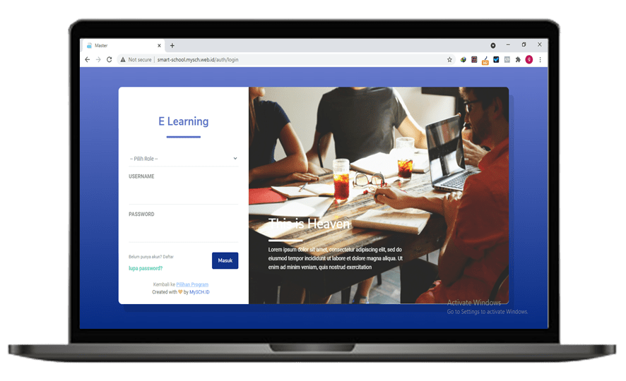 Cara Membuat e-Learning Berbasis Web Untuk KBM Di Sekolah | KASKUS